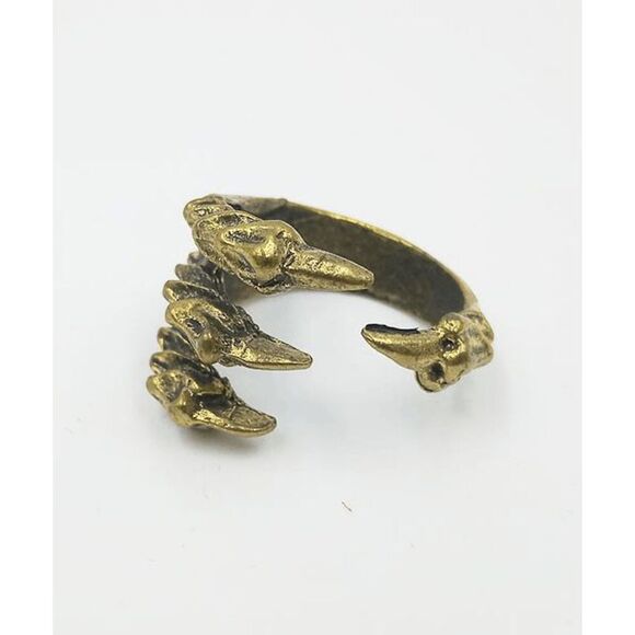 *Clearance* Unisex Claw Hand Ladies Ring (Size 8.5) - Picture 1 of 5